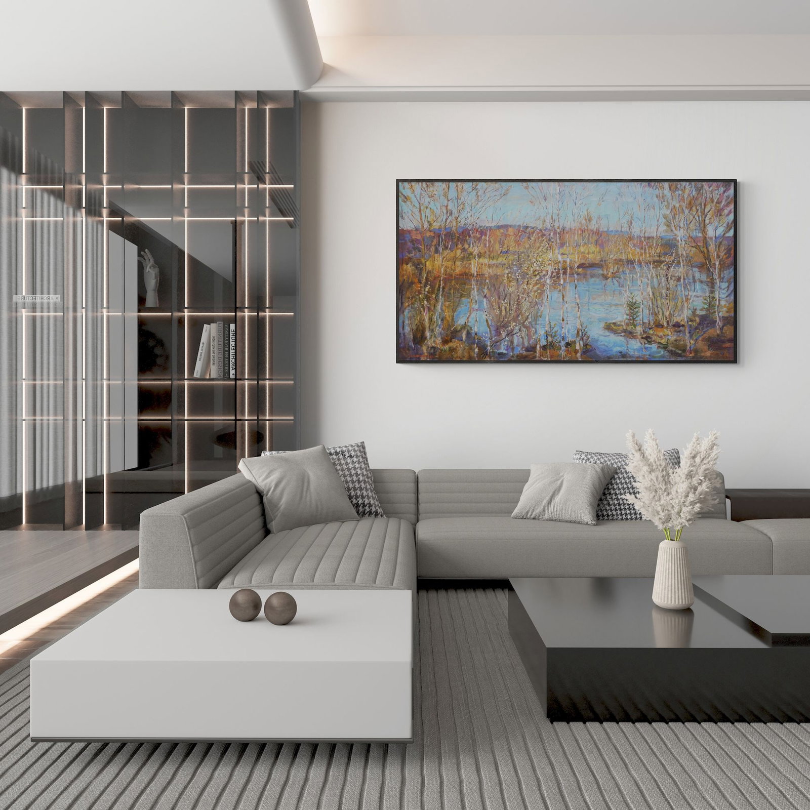 Skalkin Victor (Ukrainian artist), "Spring", oil on canvas - 5