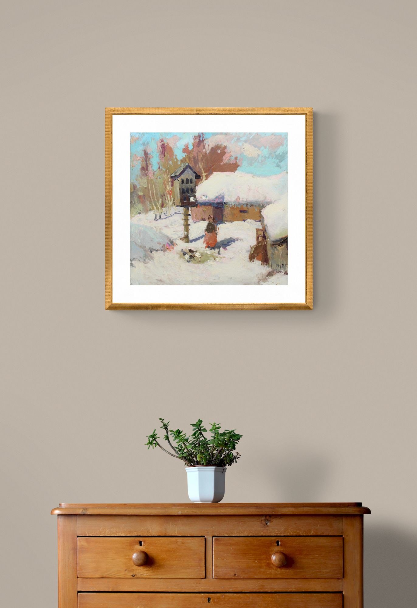 Polyakov Olexiy (Ukrainian artist), "Spring", oil on canvas - 4