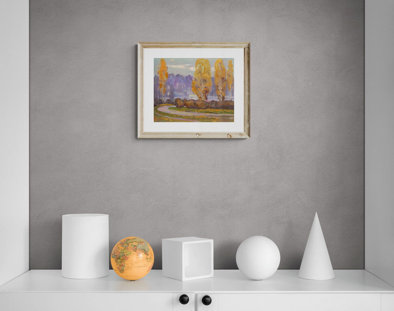 Tyukha Ivan (Ukrainian artist), "Road", oil on cardboard - 3