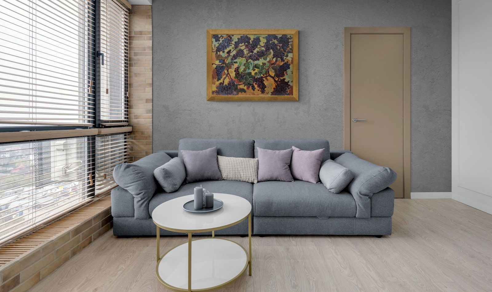 Yerzhikovsky Sergiy (Ukrainian artist), "Grape", oil on cardboard - 4