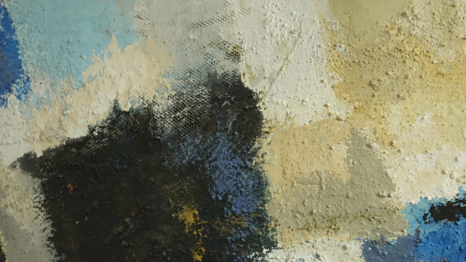 Mid-Century Abstract Mixed-Media Painting by Diana Diamond, California, 1968 - 5