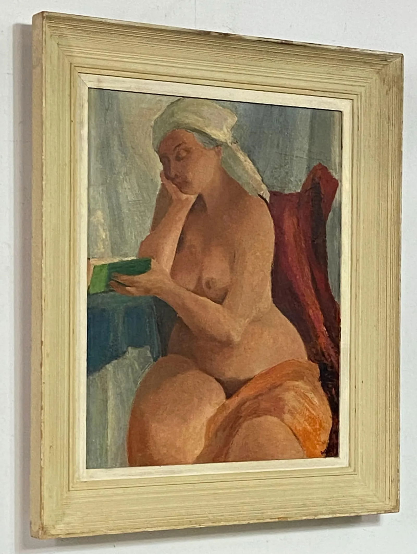 Mid-20th Century Expressionist Nude Painting - 7