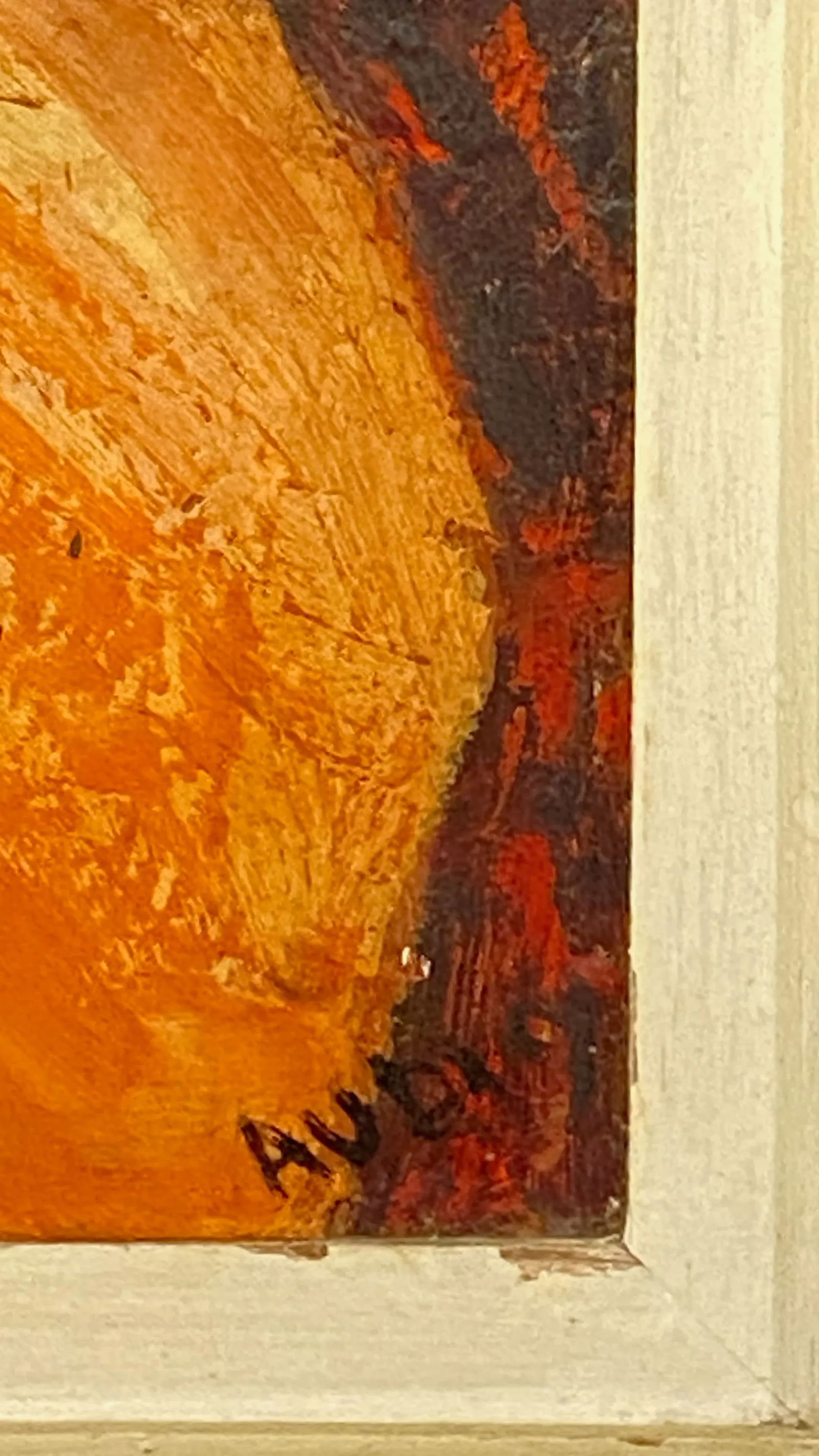 Mid-20th Century Expressionist Nude Painting - 9