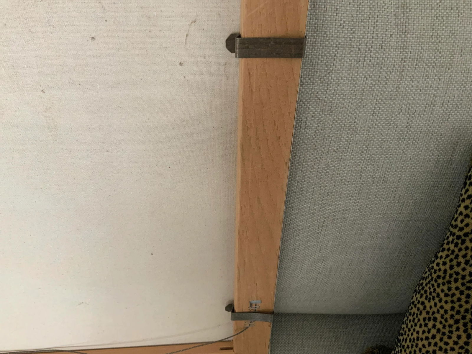 1980s "The Farm" Rustic Landscape Oil Painting on Canvas - 11