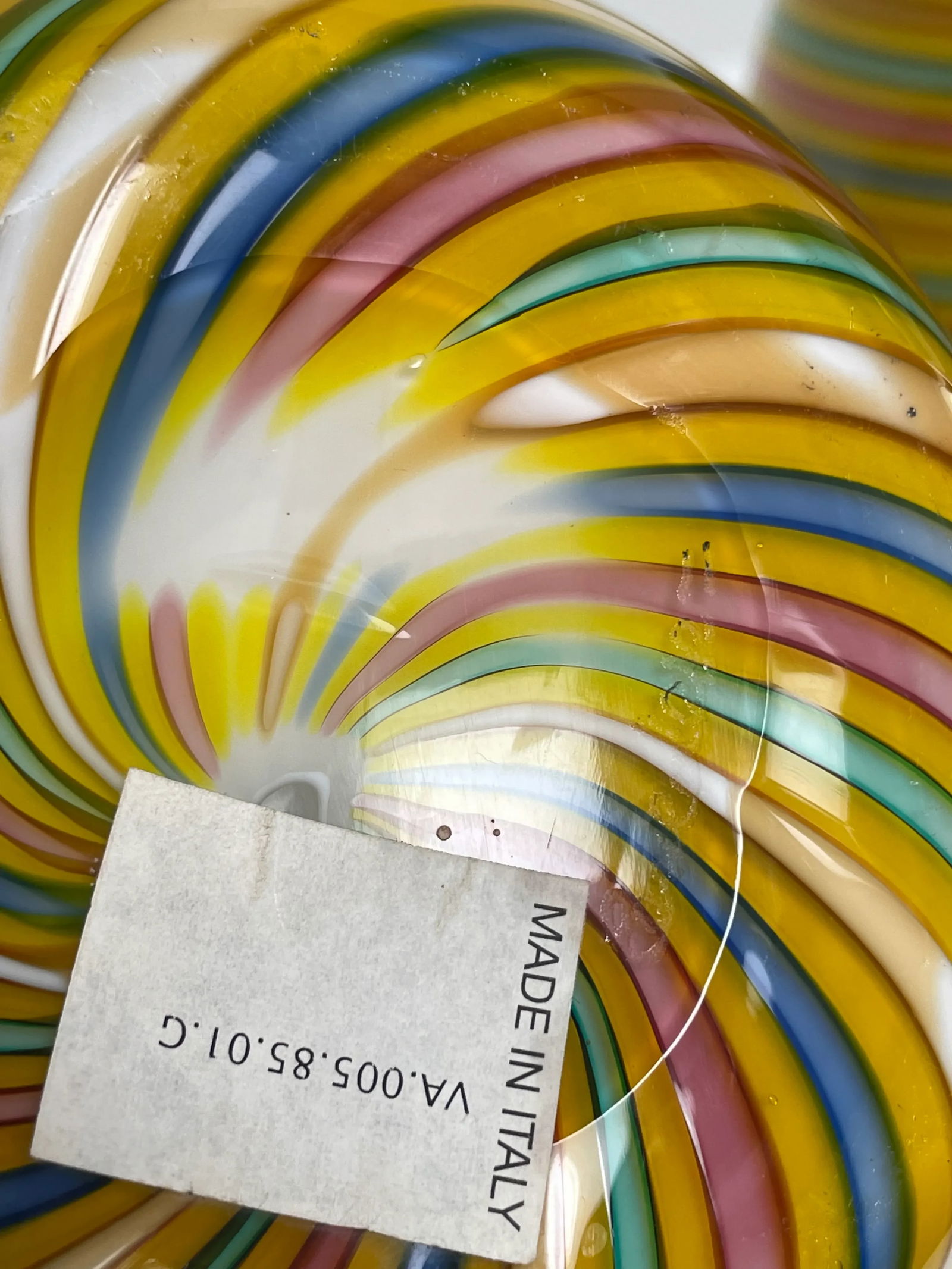 Pair of 2000s Large Gino Cenedese "˜Filigrana' Murano Italian Glass Vases - 10