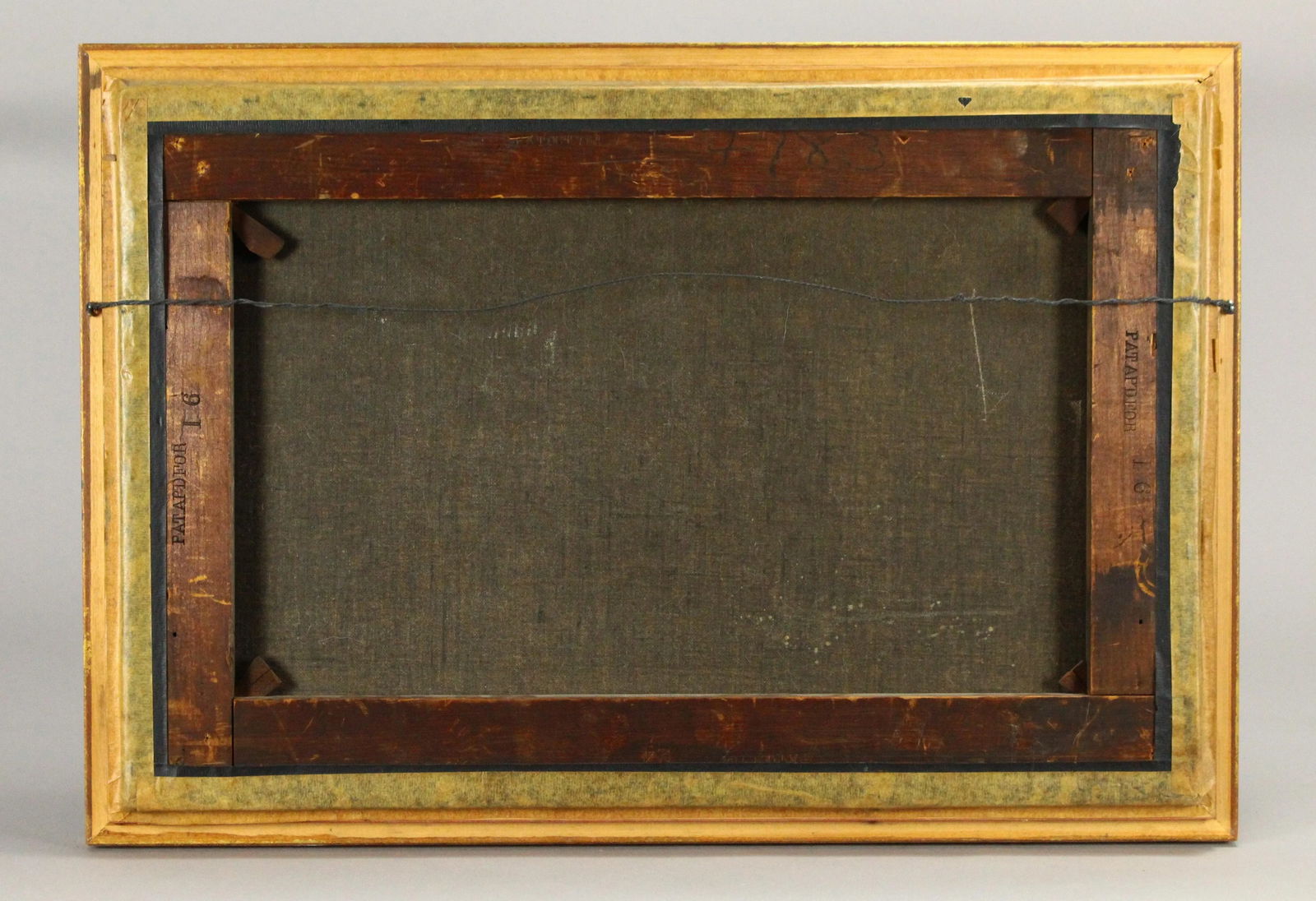 Marcus Waterman (American, 1834-1914) Oil on Canvas, Figure in a Small Village Road - 7