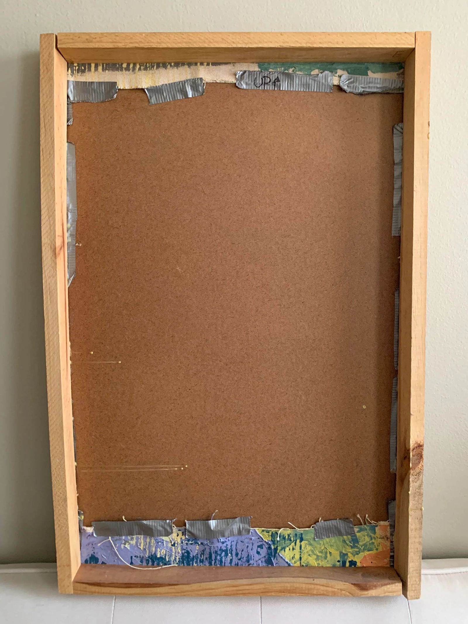 Vintage 1960's Painting - Abstract - 12