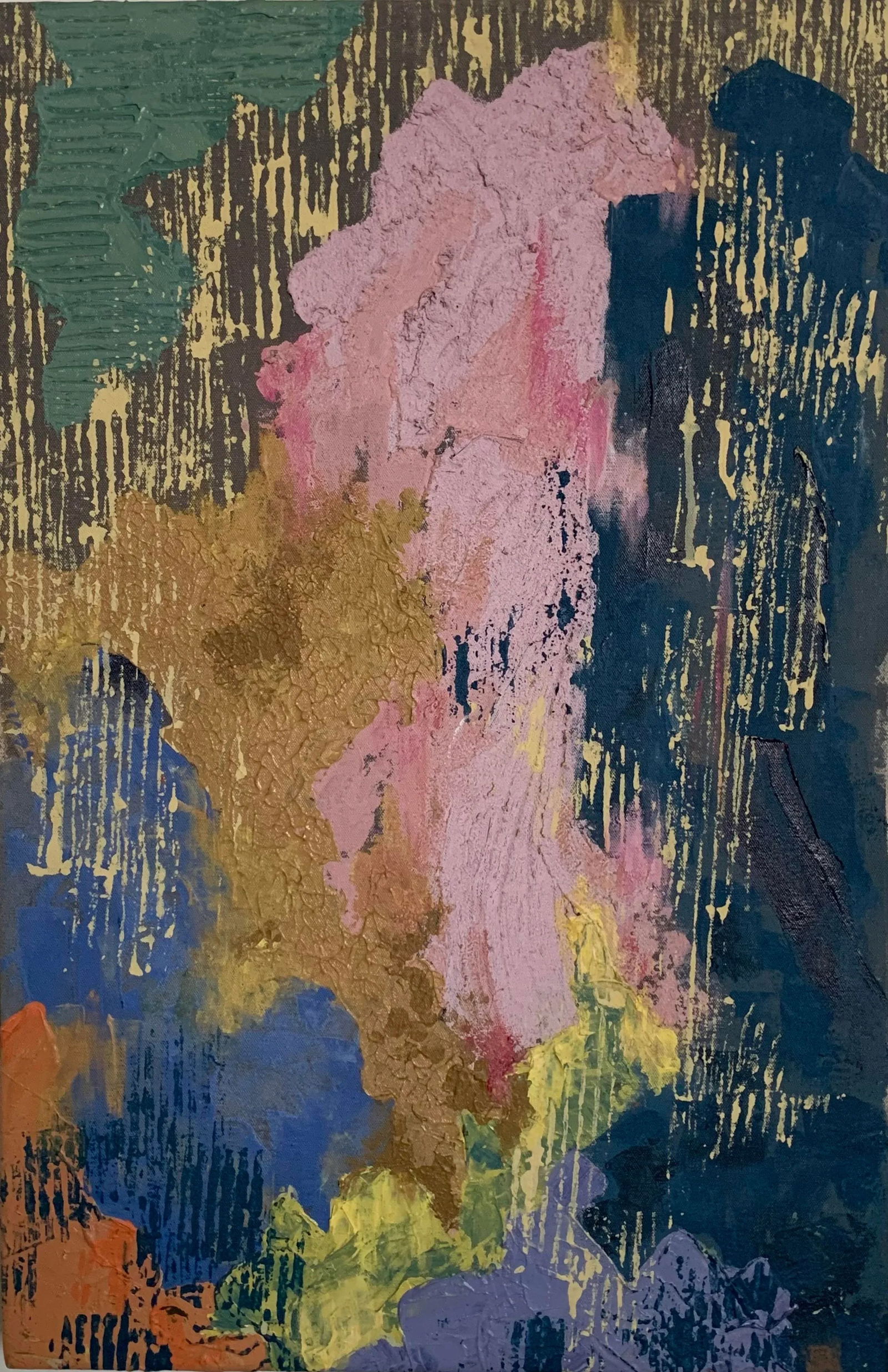 Vintage 1960's Painting - Abstract - 2