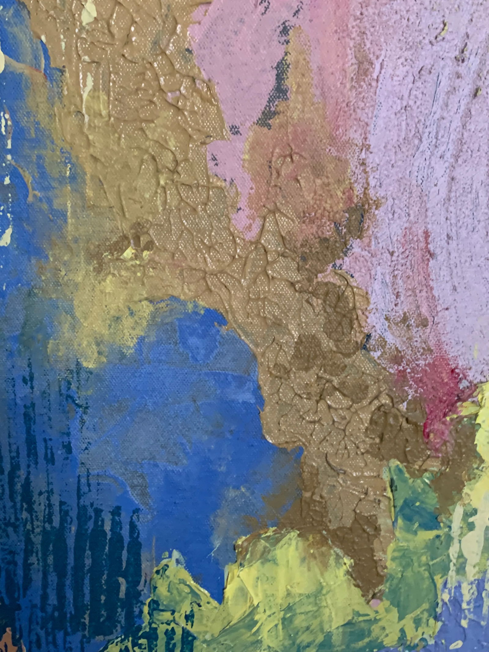 Vintage 1960's Painting - Abstract - 5