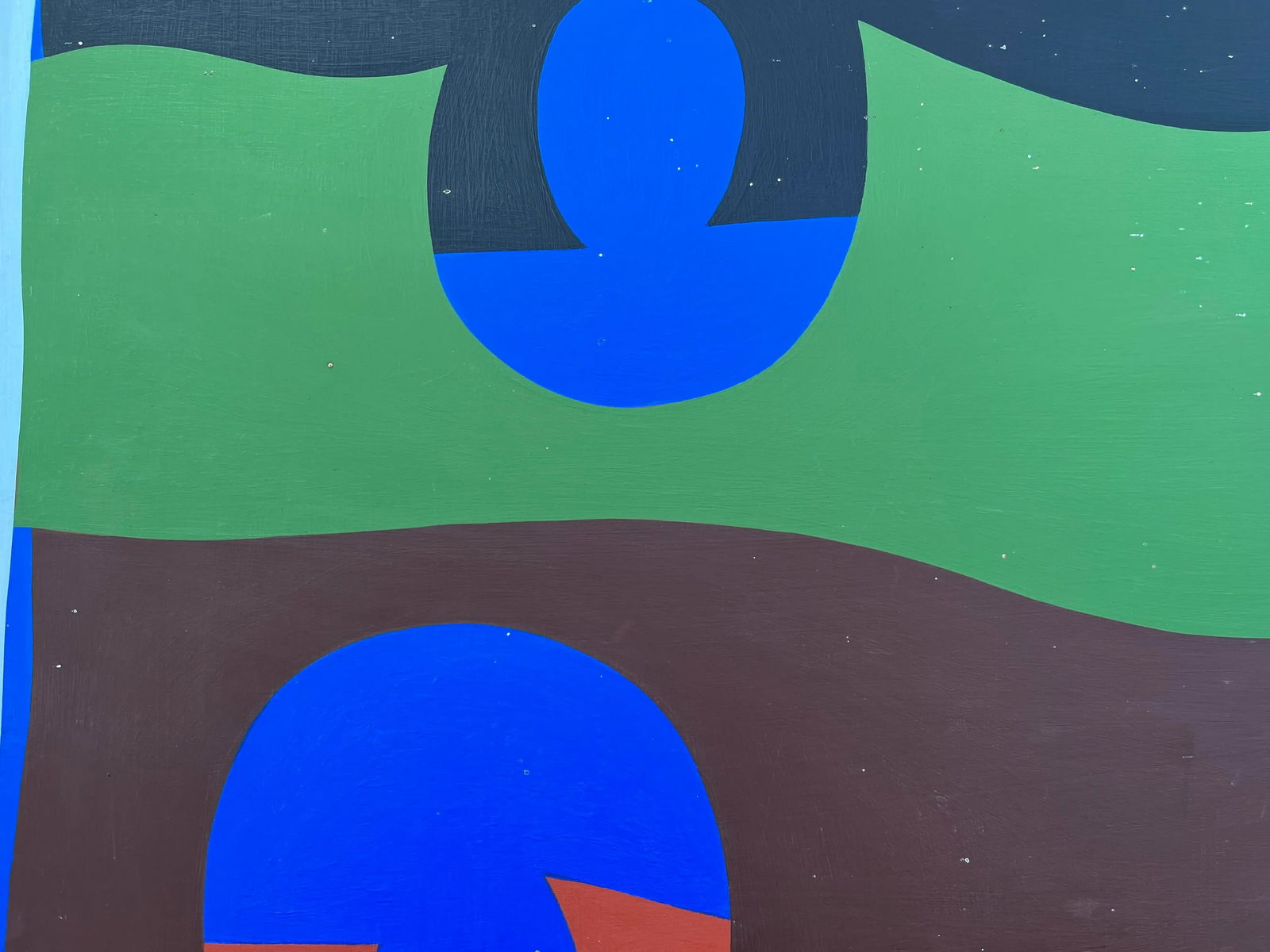 Mid 20th Century Abstract Painting by Achillo 'Achi' Sullo - 7