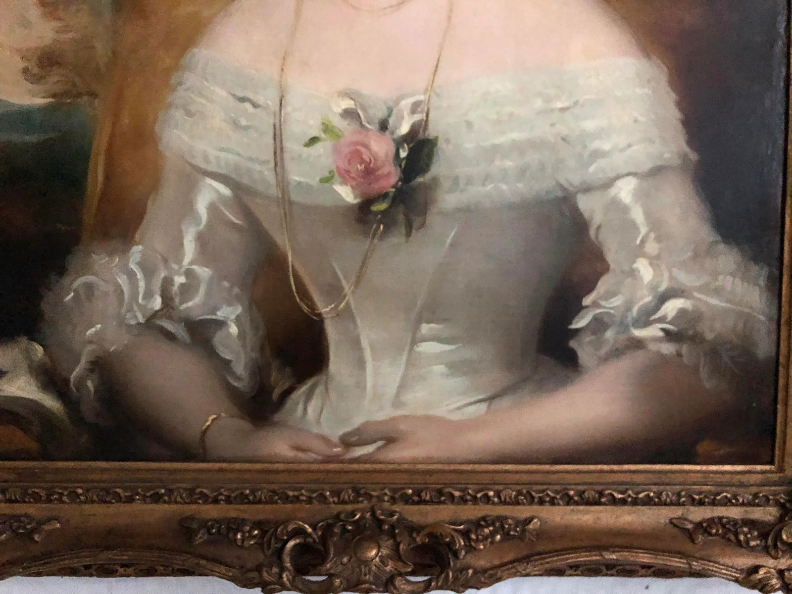 Early 19th Century Pair of Lady & Gentleman Portrait Paintings Attributed to Sir William Beechey 175 - 11