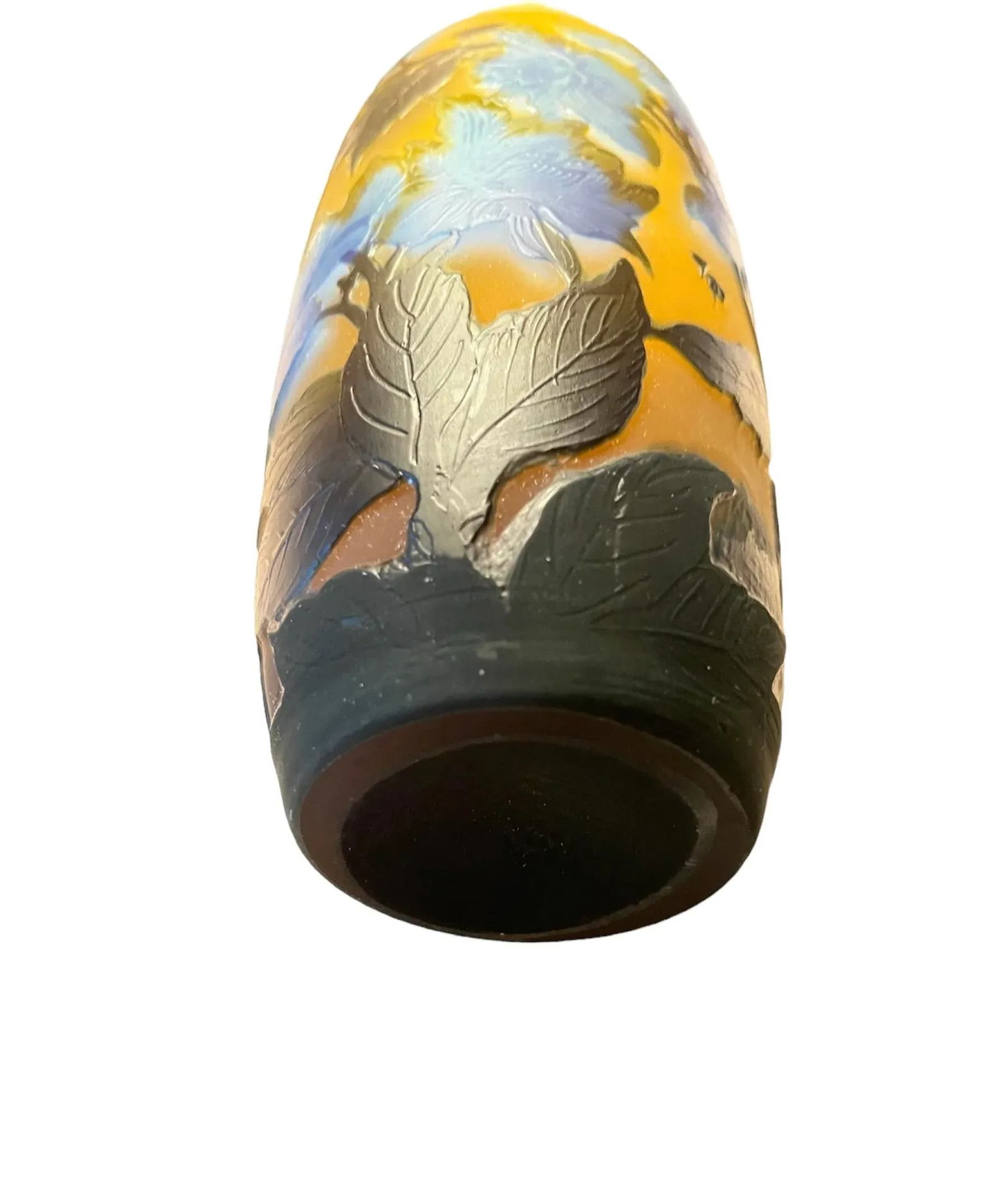 Mid 20th Century Art Nouveau Galle Style Cameo Vase - 2