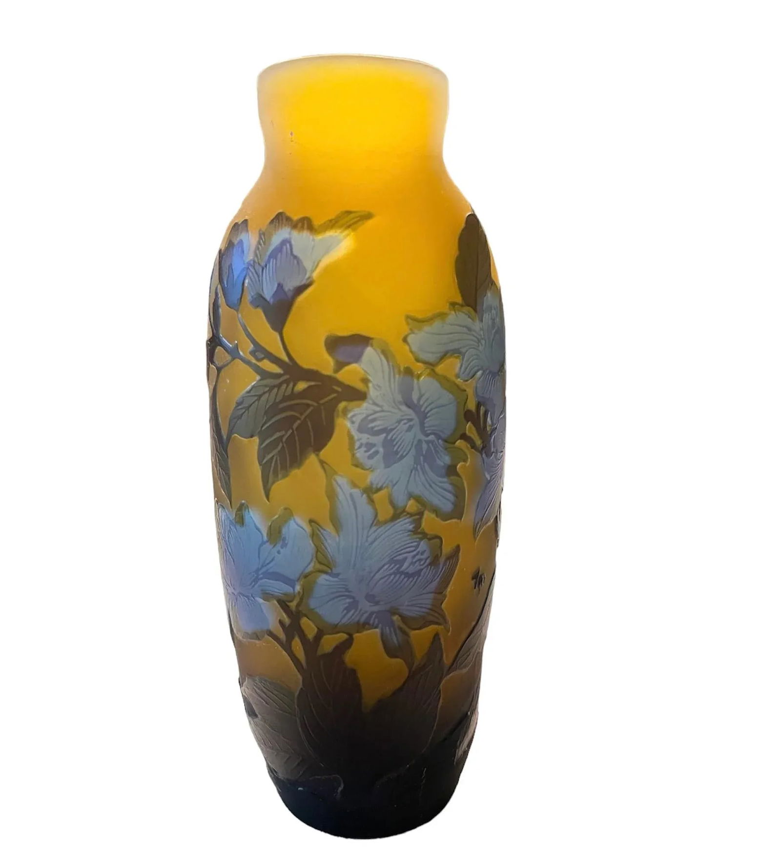 Mid 20th Century Art Nouveau Galle Style Cameo Vase - 3