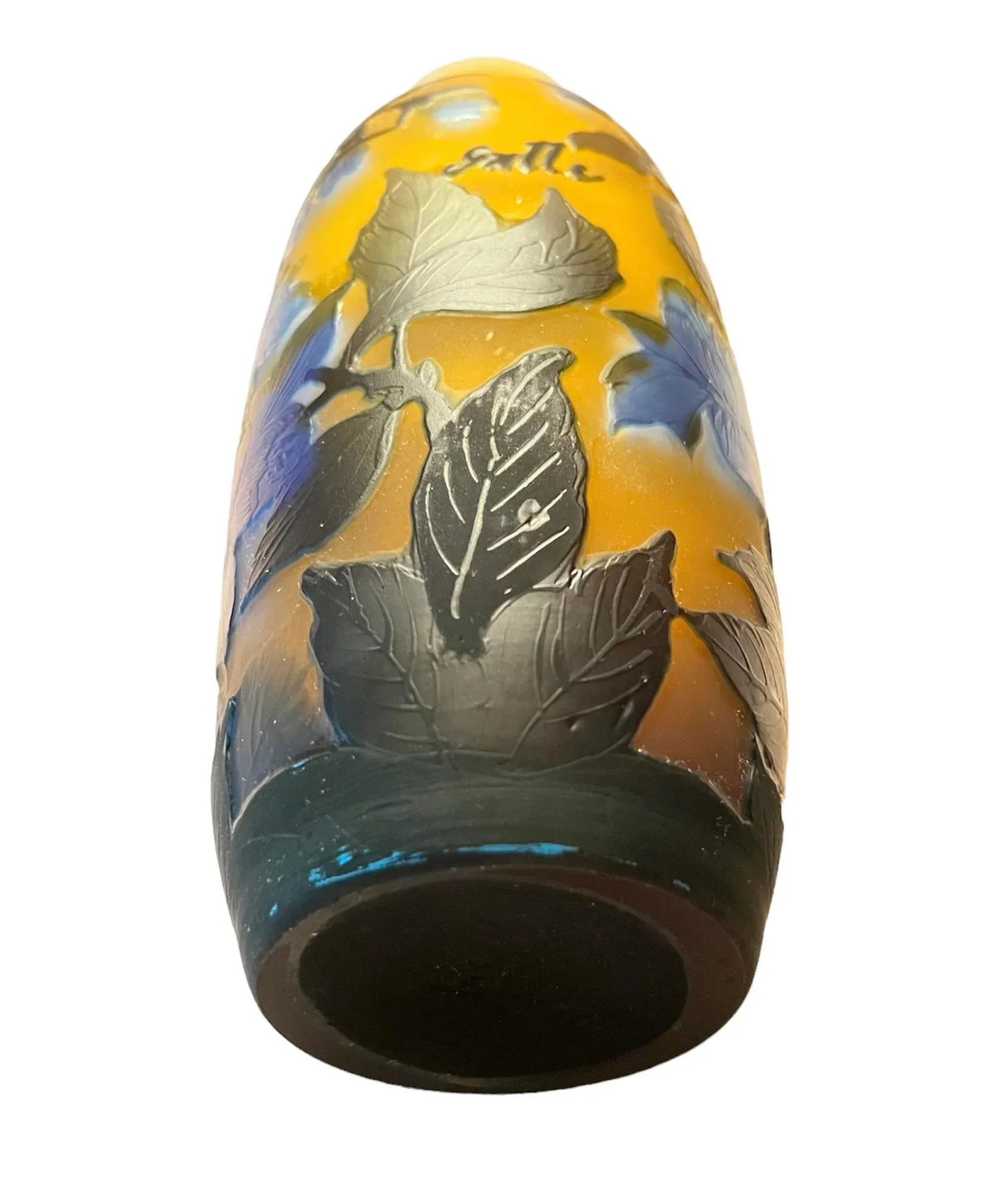 Mid 20th Century Art Nouveau Galle Style Cameo Vase - 5