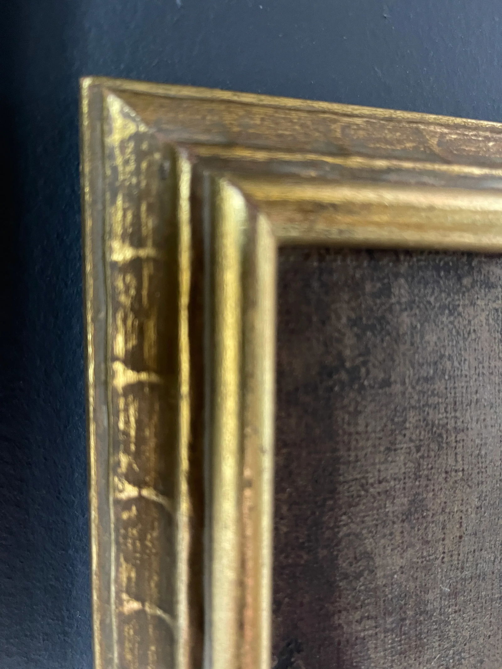 Antique Mexican Oil on Canvas Painting of Saint Anthony - 4