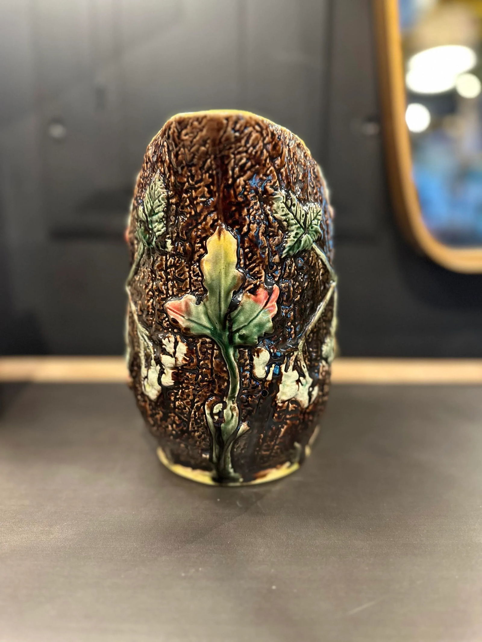 Mid 19th Century Minton Majolica Ware Pitcher - 7