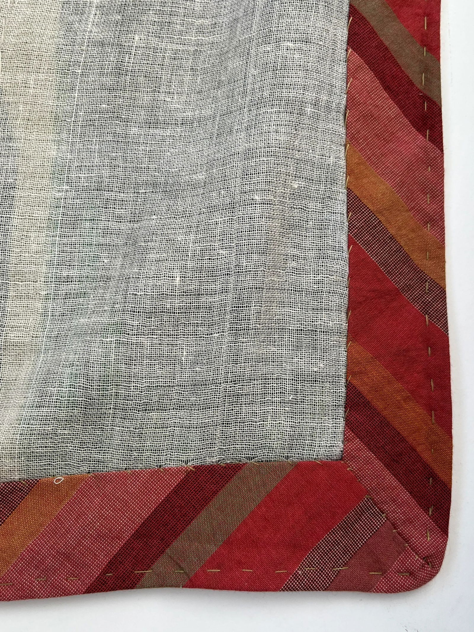 Mid 20th Century Silk Ikat Panel, Uzbekistan - 4