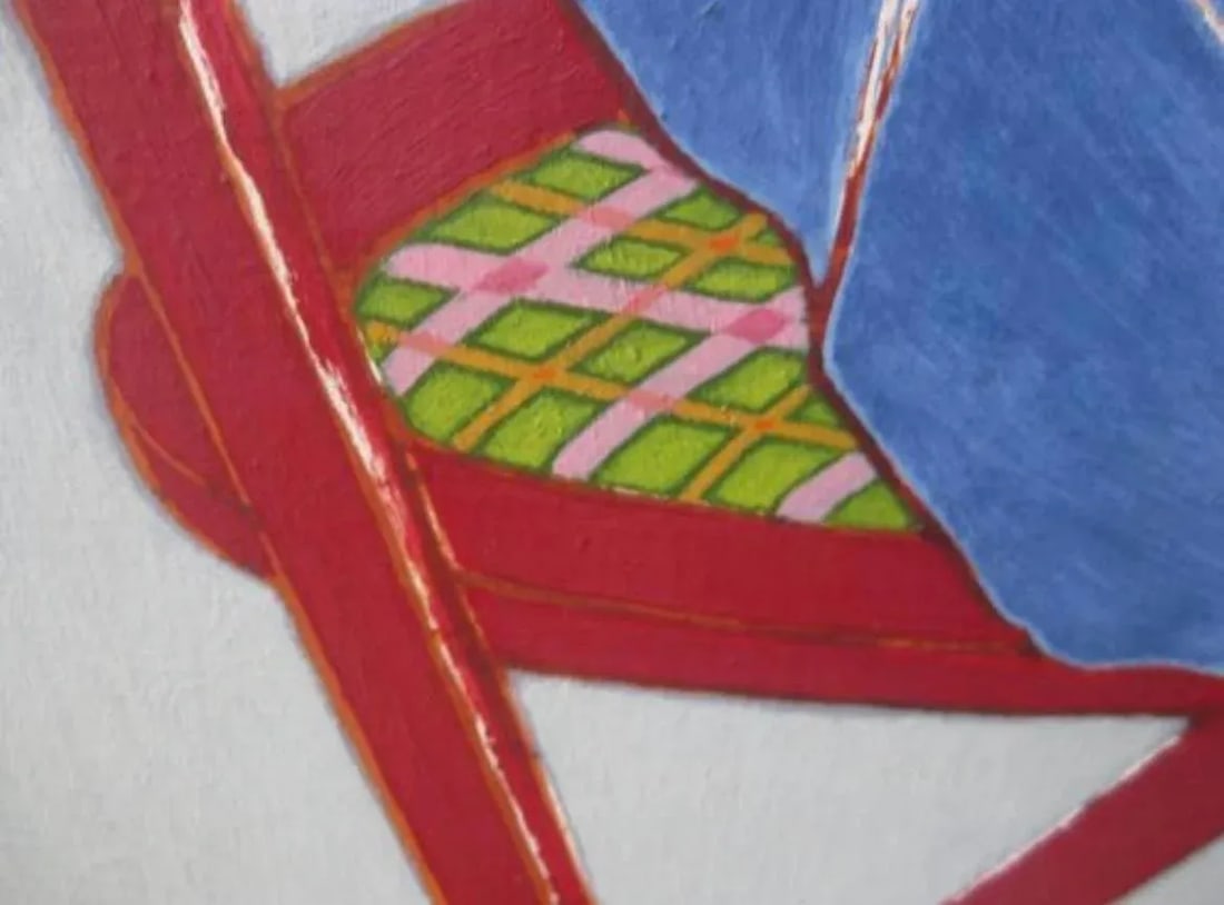 1960's Portrait Painting "Carapace" by Joseph St. Amand- Framed - 3