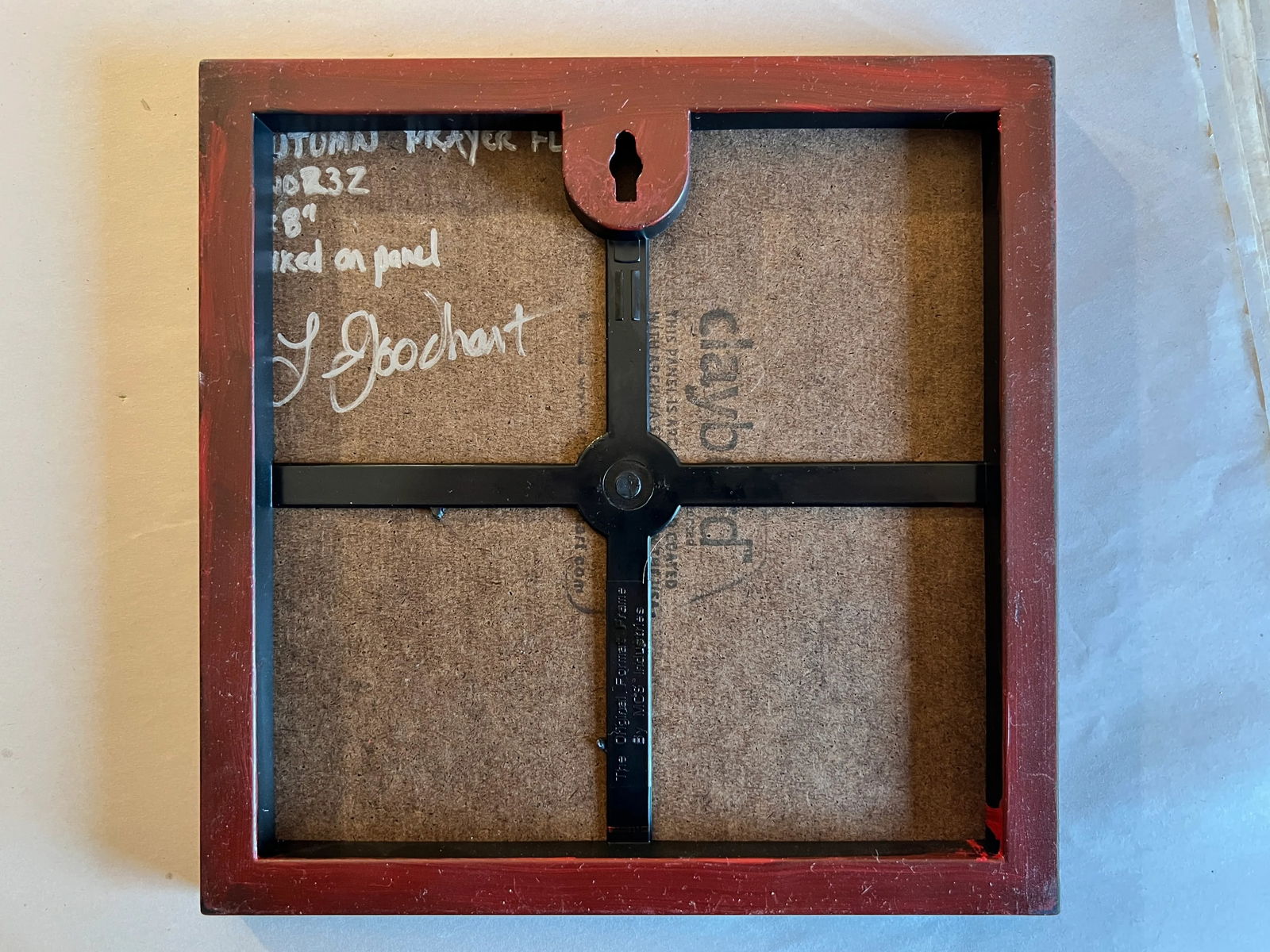 Contemporary Botanical Watercolor Painting "Autumn Prayer Flags" - 4