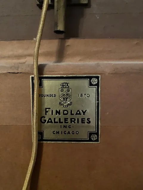 Original Signed Francois Gerome Oil Painting of Paris and Notre Dame, Circa 1940 - 12