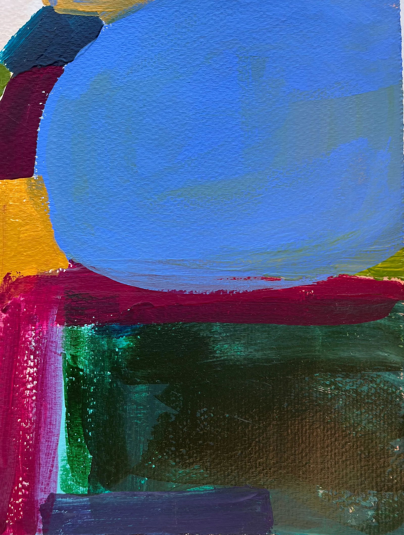 "Midnight Hour" Contemporary Original Abstract Expressionist Painting - 2