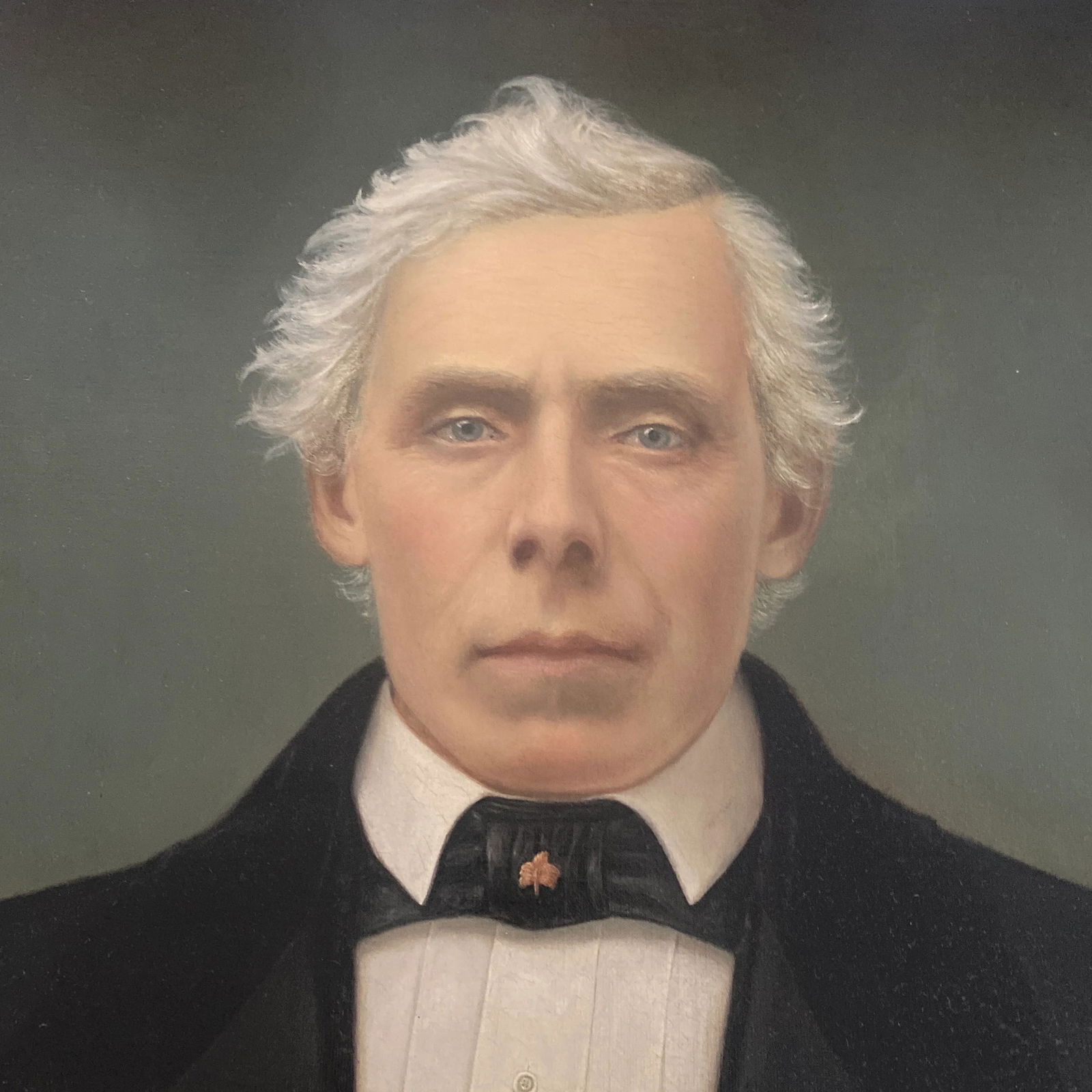 Late 19th Century Victorian Male Portrait Painting, Framed - 2