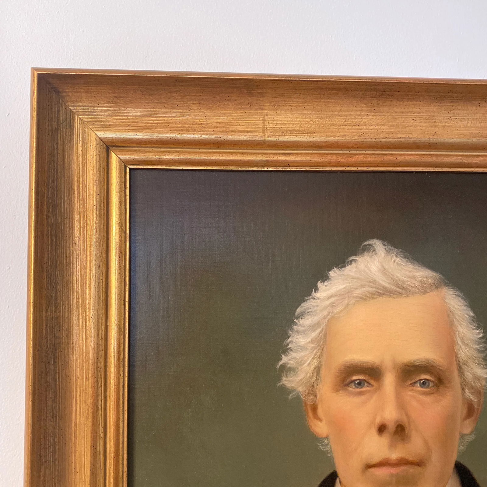 Late 19th Century Victorian Male Portrait Painting, Framed - 7