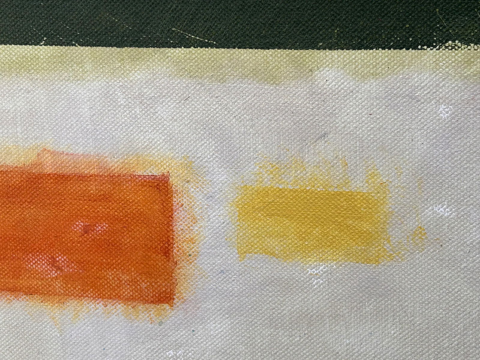 Large Abstract Architecture Original Acrylic on Canvas Painting, Signed J Martinez, 32x44" Heavy Orn - 4