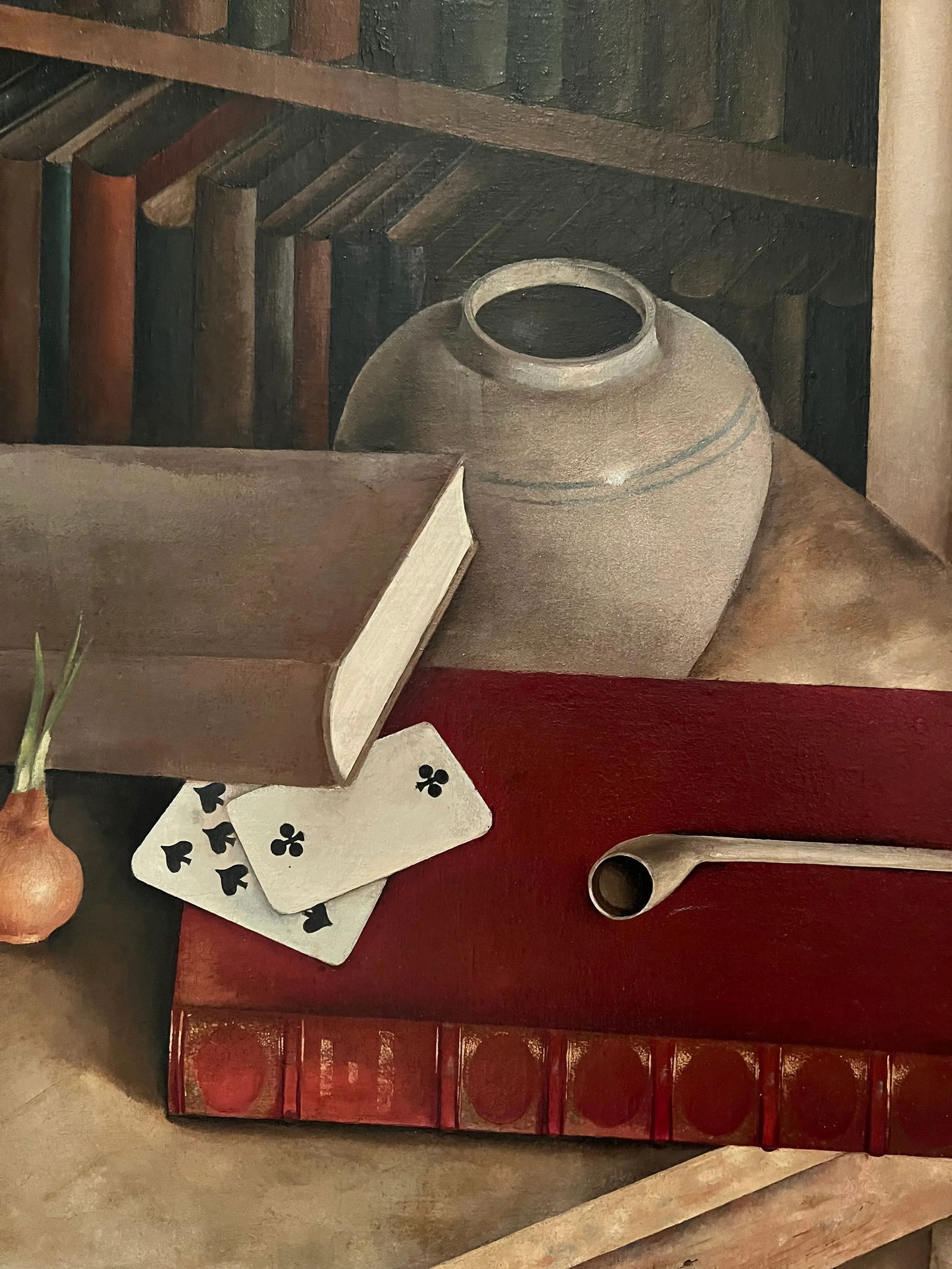 Willy Boers, Antique Oil Still Life, Signed, Dutch, Stedelijk Museum, De Stijl, 1934 - 3