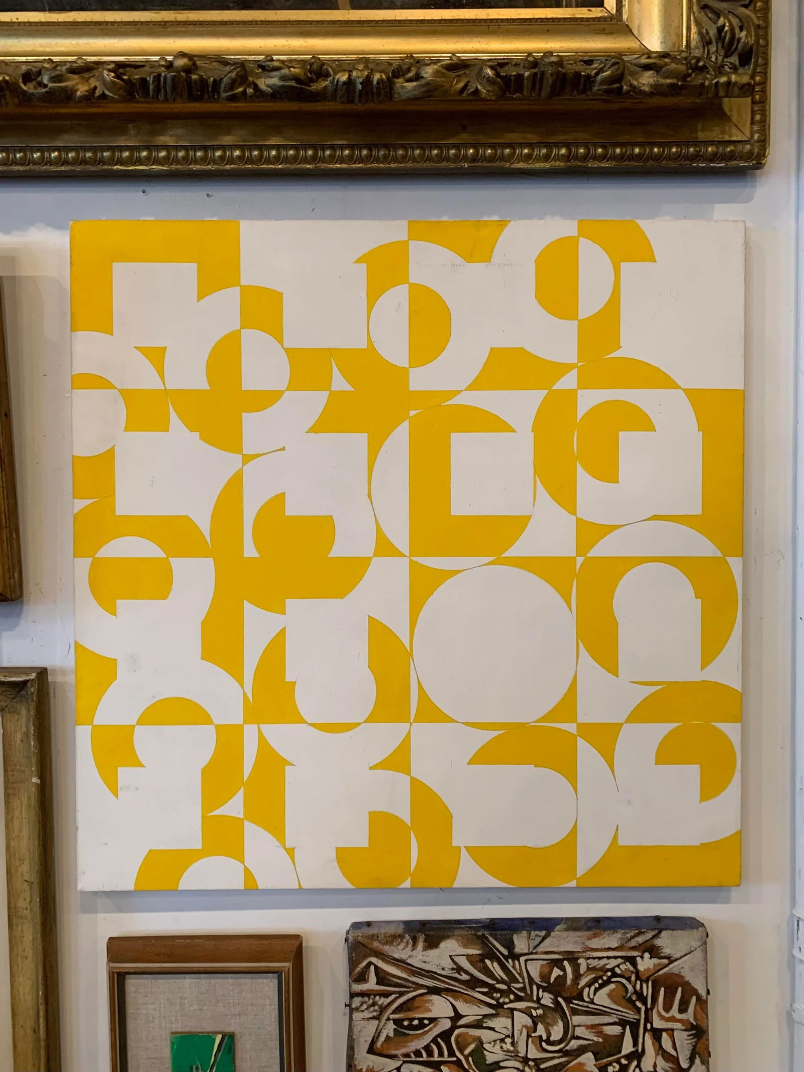 1960's Geometric Study John Noneman 1938-2022 - 2