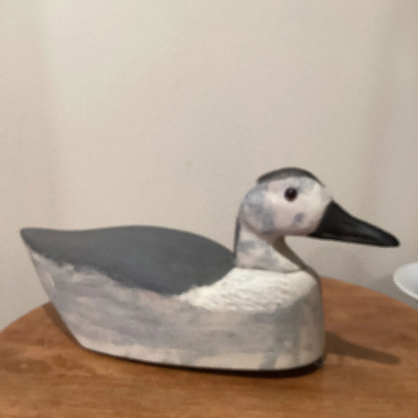 Vintage Handcrafted Wild Fowler Seagull Confidence Decoy With Glass Eyes - 2