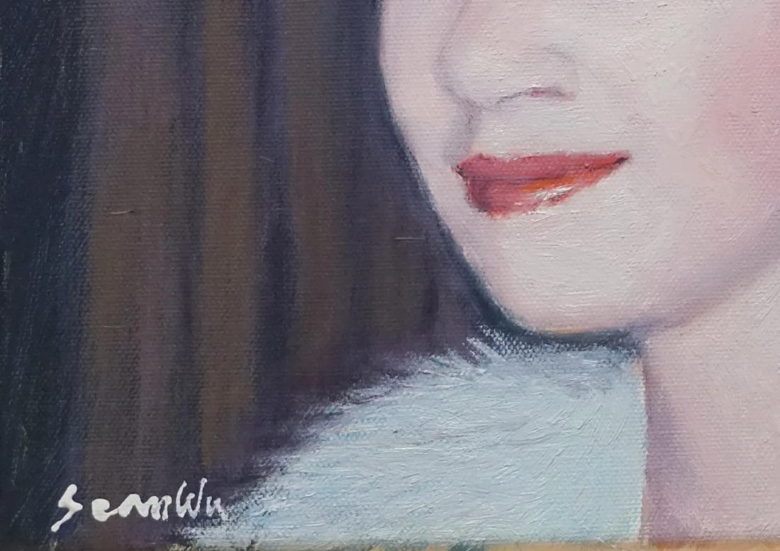 Original Oil Portrait Painting of Queen Elizabeth II - 4