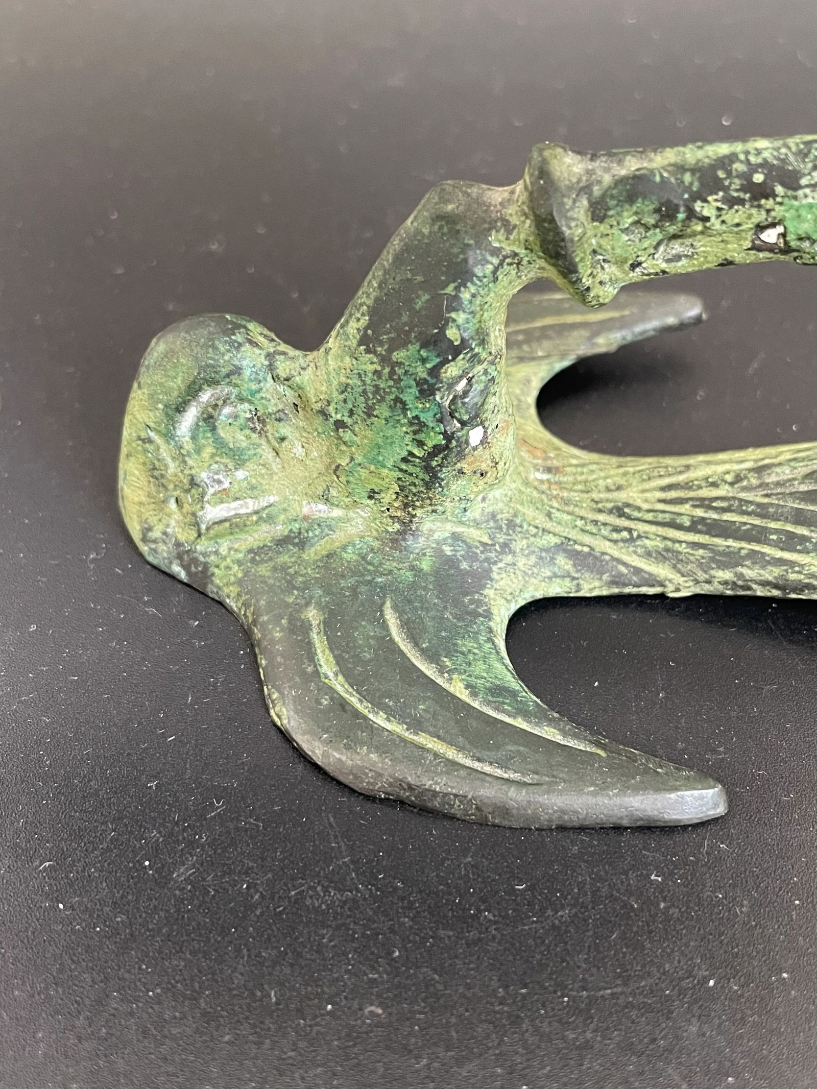 Replica of the 2nd Century Chinese Flying Horse on Swallow Bronze Sculpture - 11