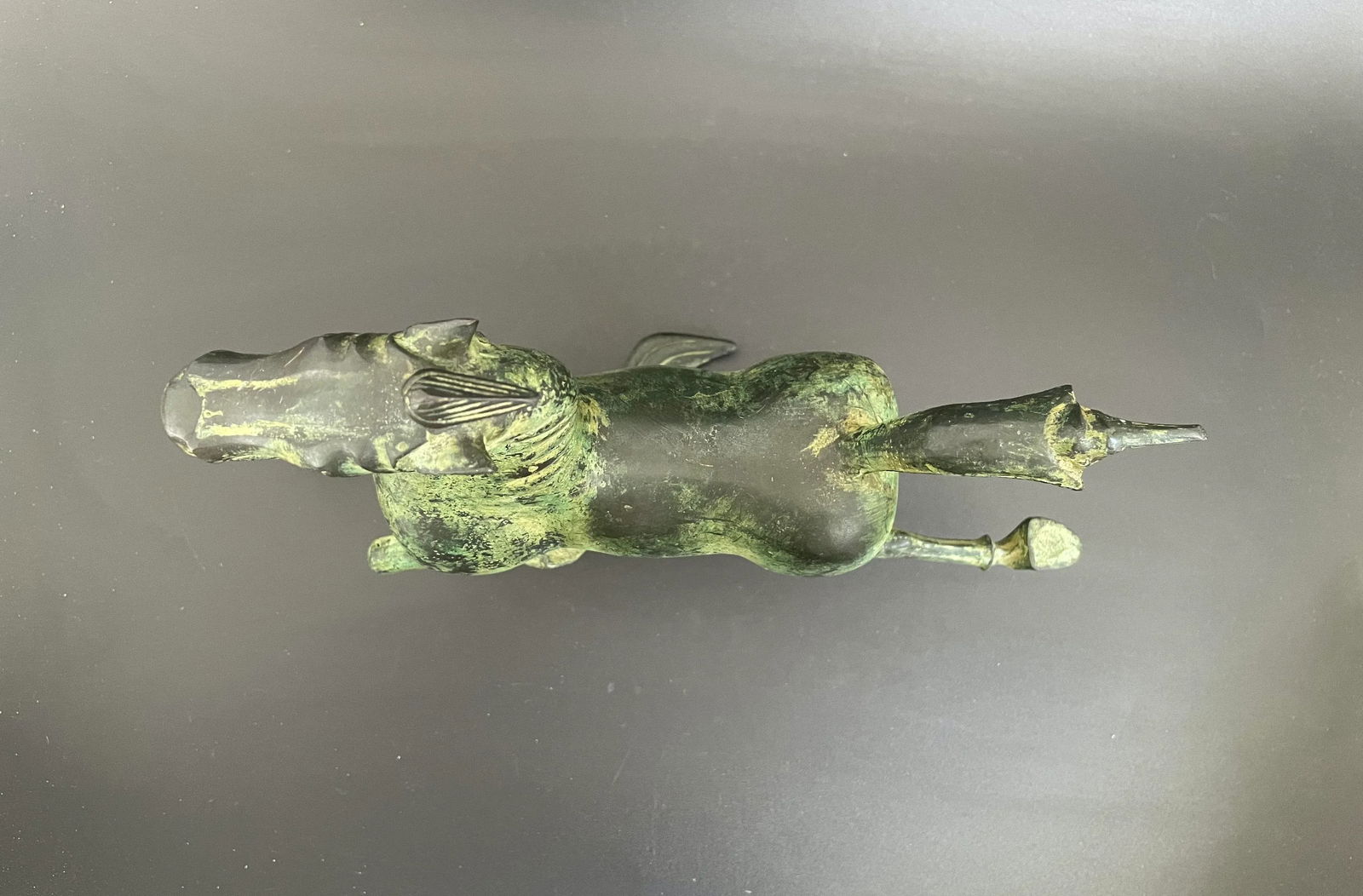 Replica of the 2nd Century Chinese Flying Horse on Swallow Bronze Sculpture - 6