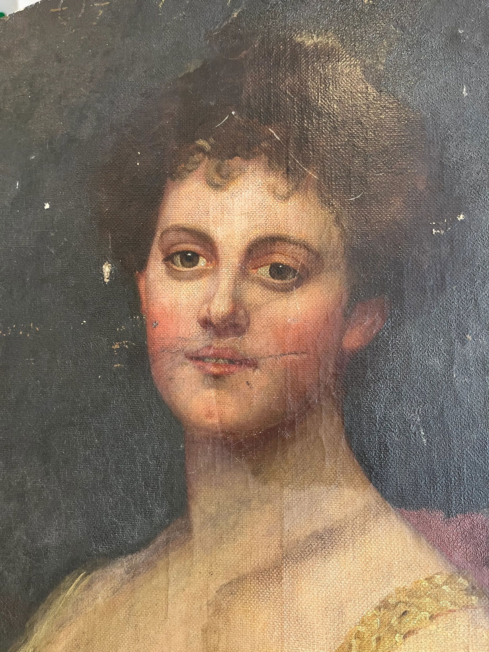 Early 19th Century European Portrait of Woman - 4
