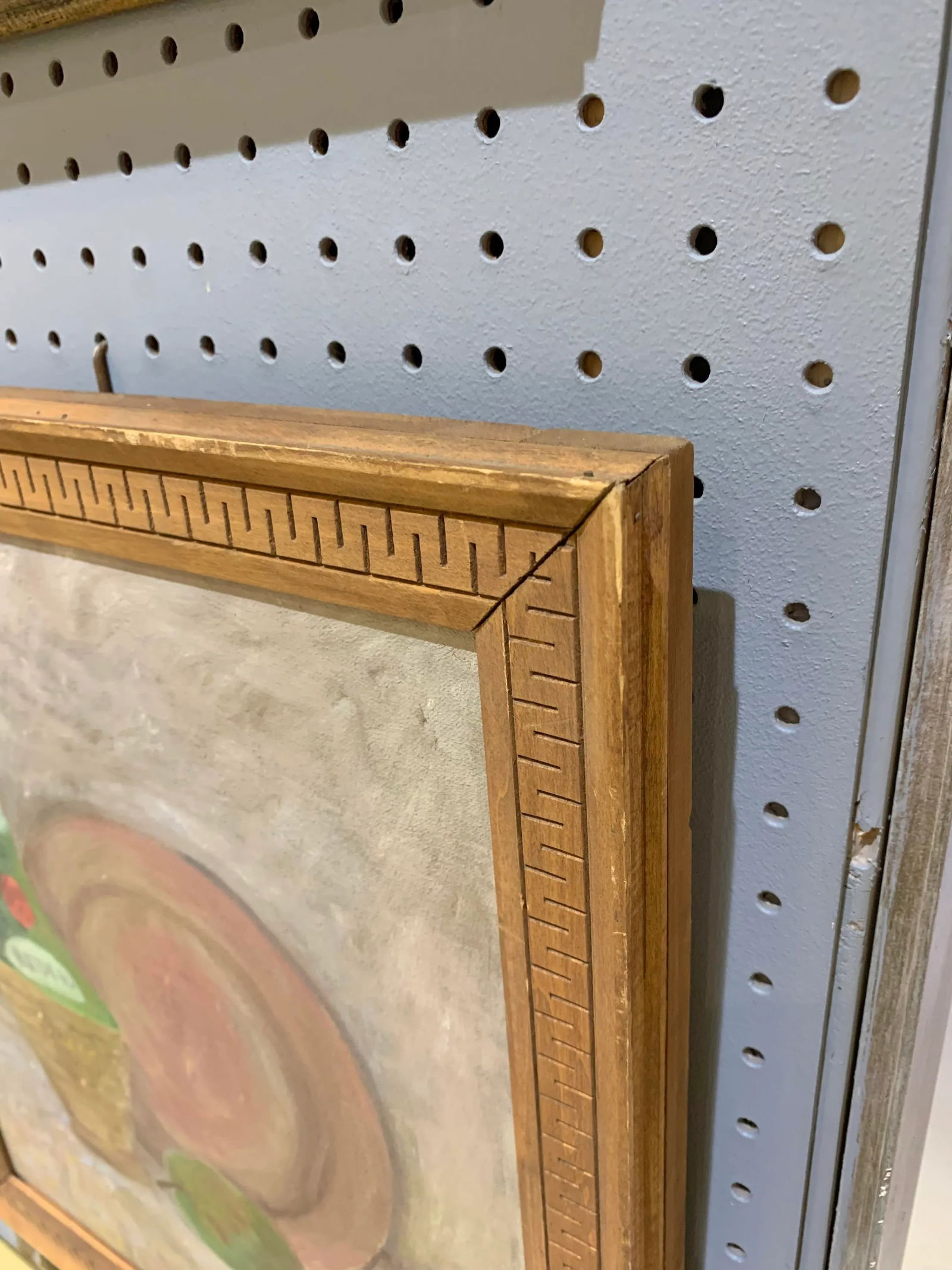 Mid-Century Tabletop Still Life Painting, Framed - 3