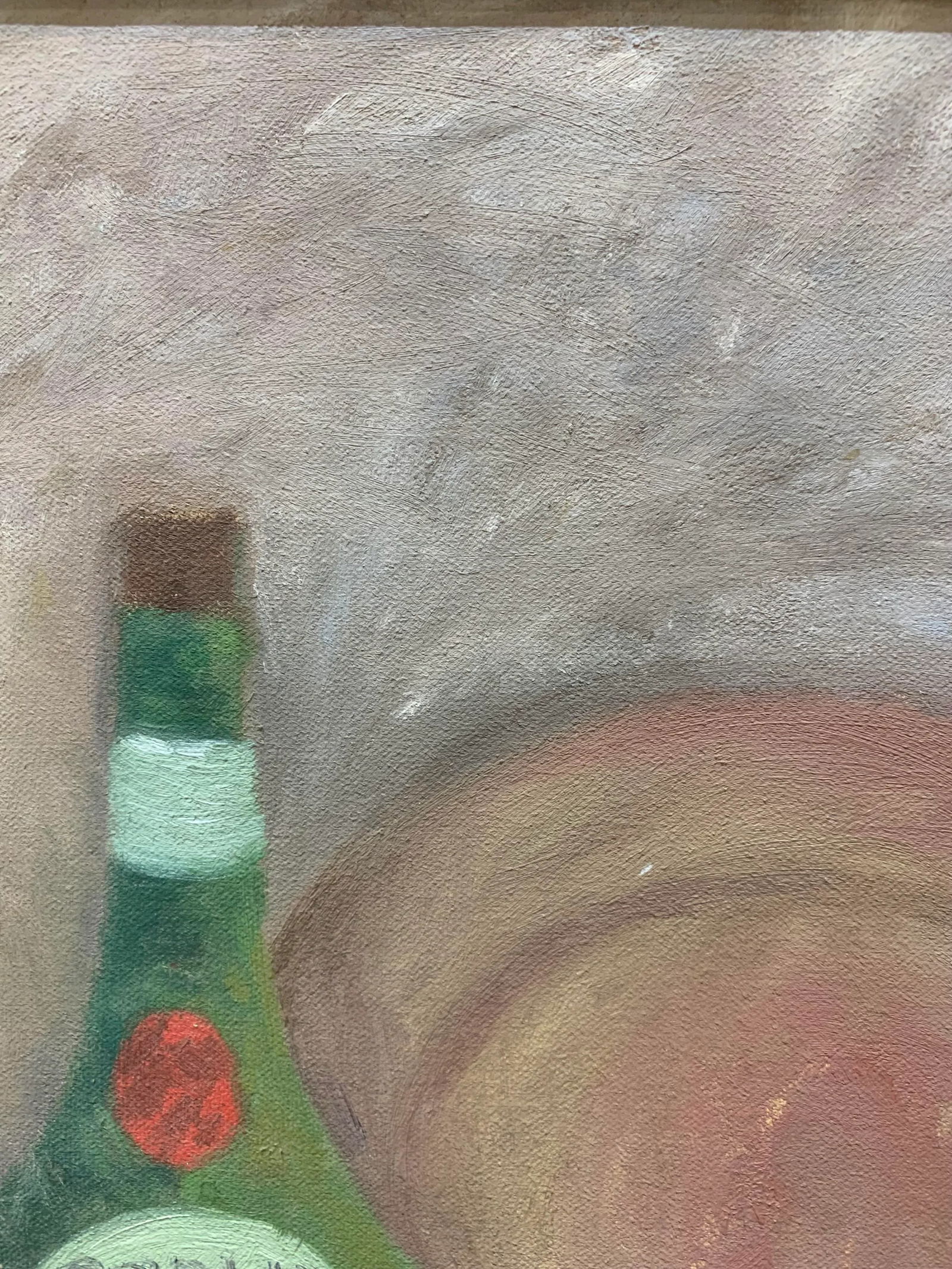 Mid-Century Tabletop Still Life Painting, Framed - 5