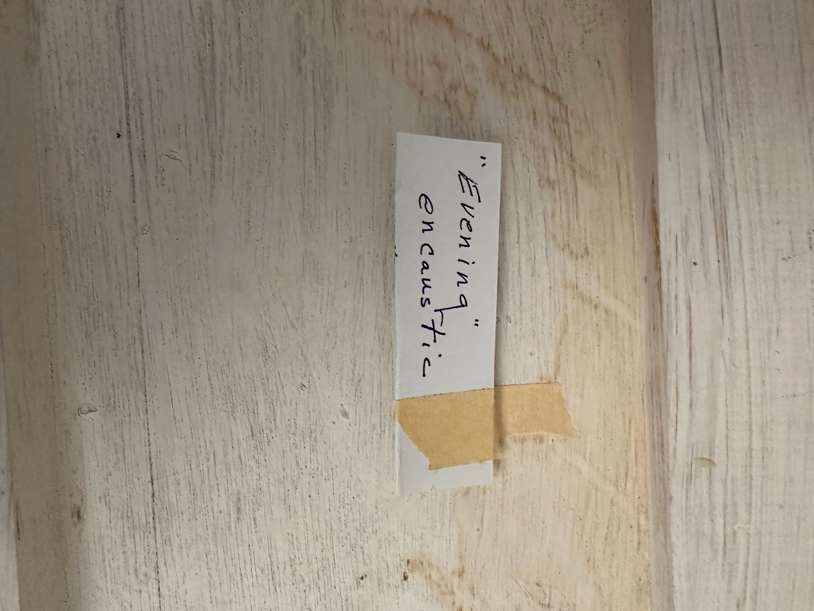 Original Small Serene Dunes Landscape Painting by Helen Febbo Framed 11" X 13" - 10