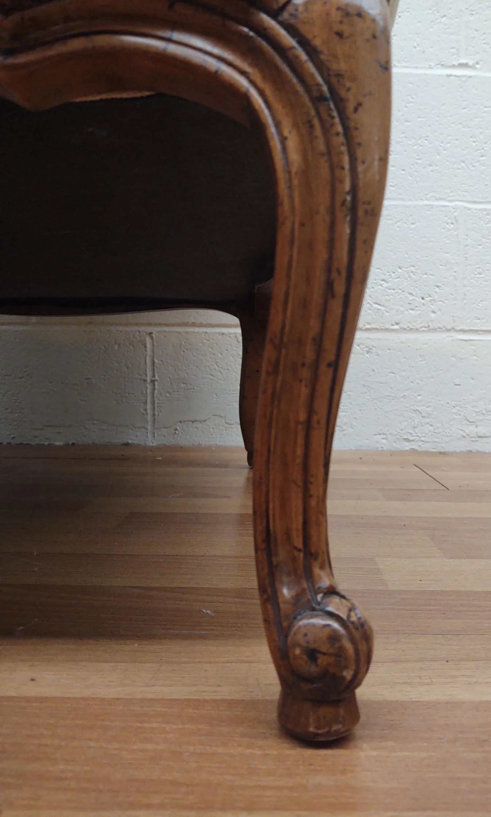 1980s Baker Furniture French Provincial Louis XV Chairs-A Pair - 7