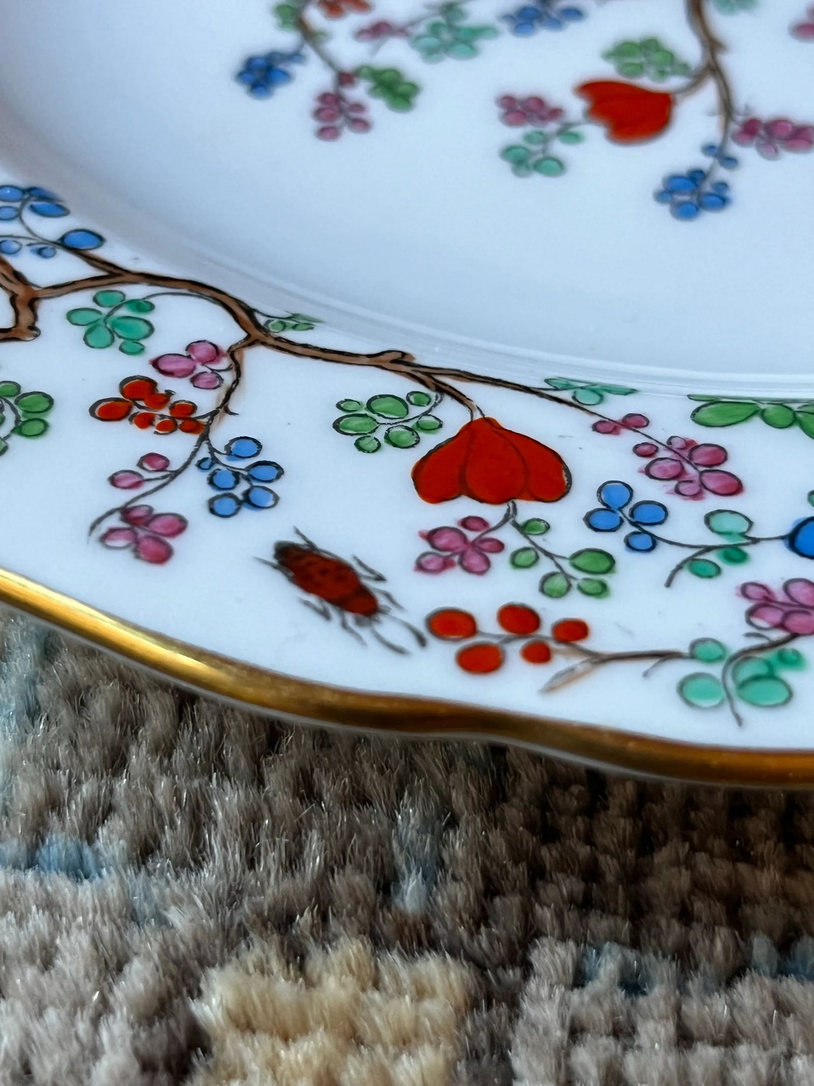 Early 20th Century Spode Shanghai 9"? Luncheon Plates- Set of 10 - 8