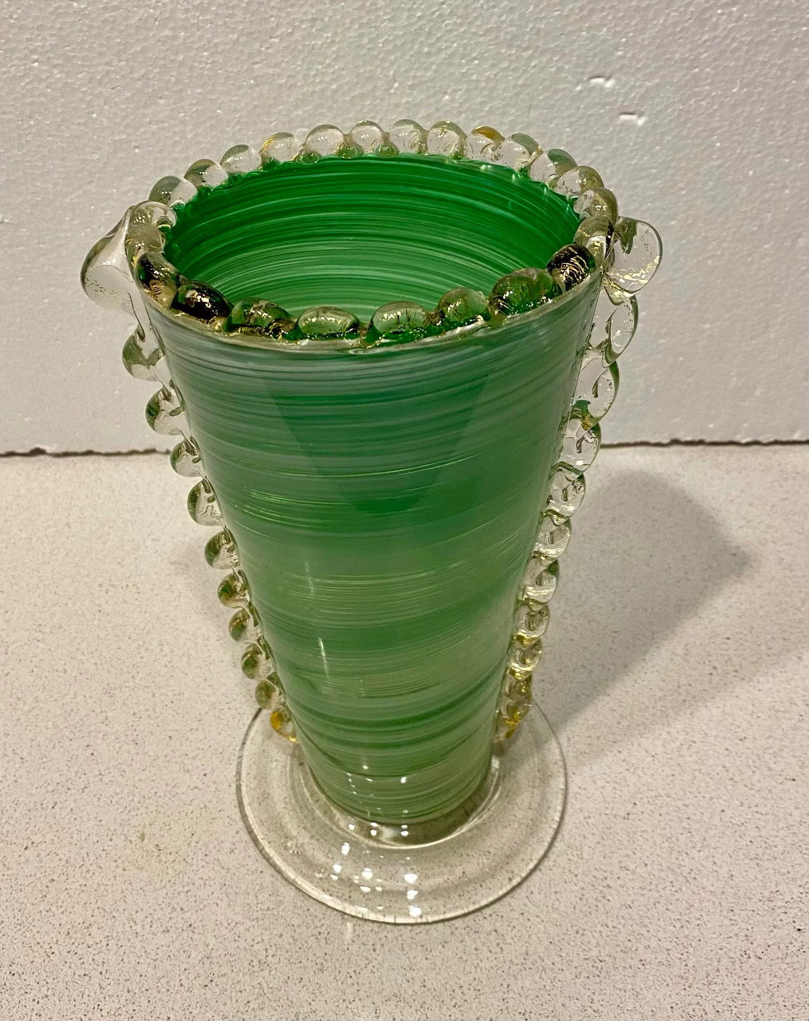 Mid- Century Modern Barovier and Toso Venetian Murano Vase - 2