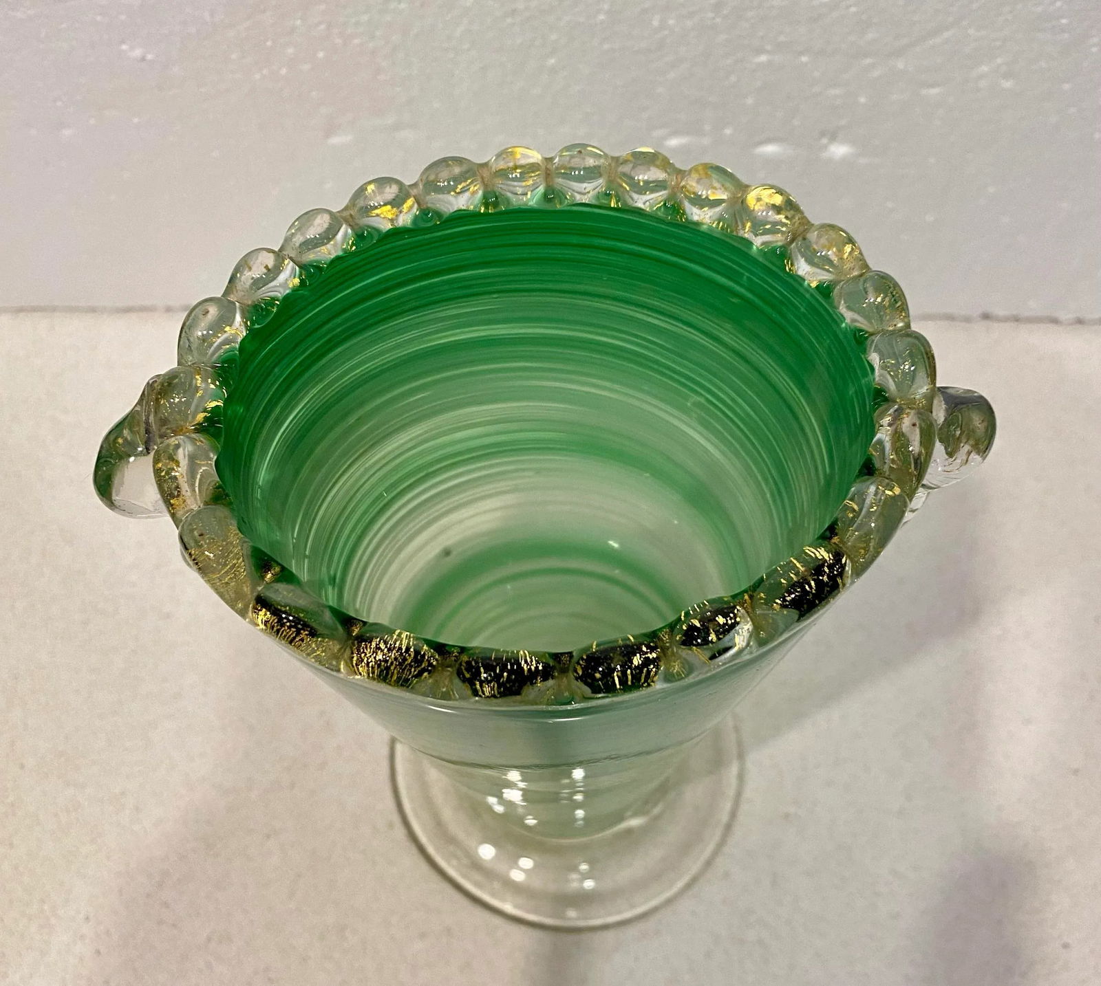 Mid- Century Modern Barovier and Toso Venetian Murano Vase - 5