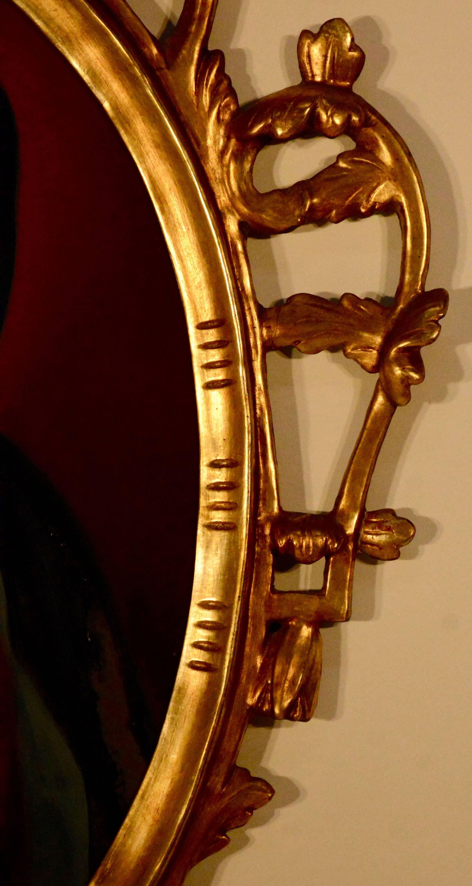 Late 19th Century Spanish Religious Reverse Painting Our Lady of Sorrows - 4