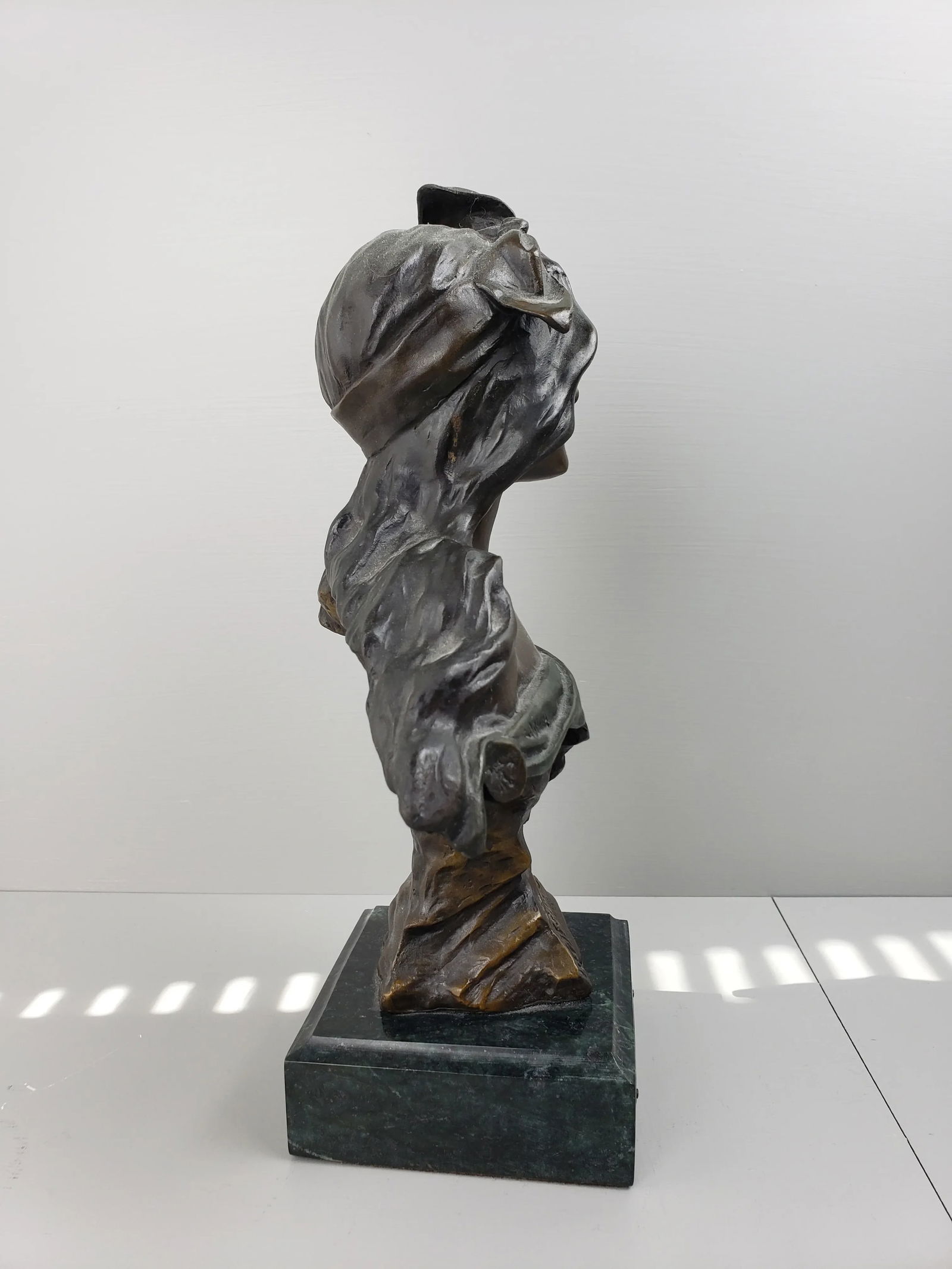 Emmanuel Villanis Bohemienne Bronze Sculpture - 6