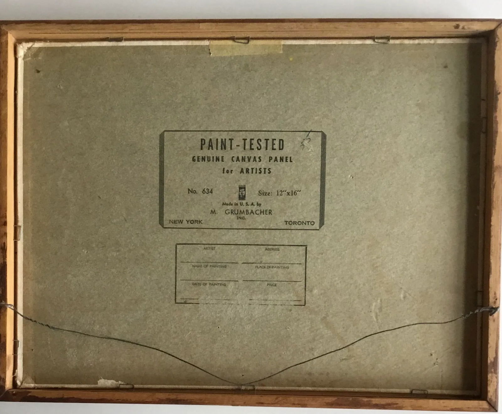 Vintage Oil Painting - Sailboats - Mid 20th Century, Framed - 3