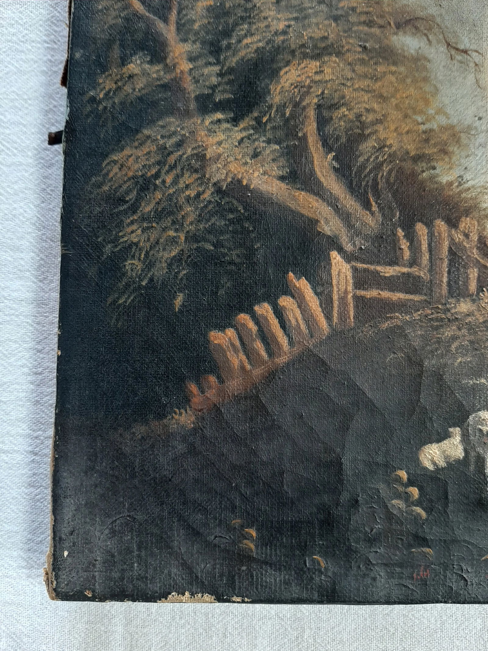 Late 19th Century Antique Hudson River School Painting - 4