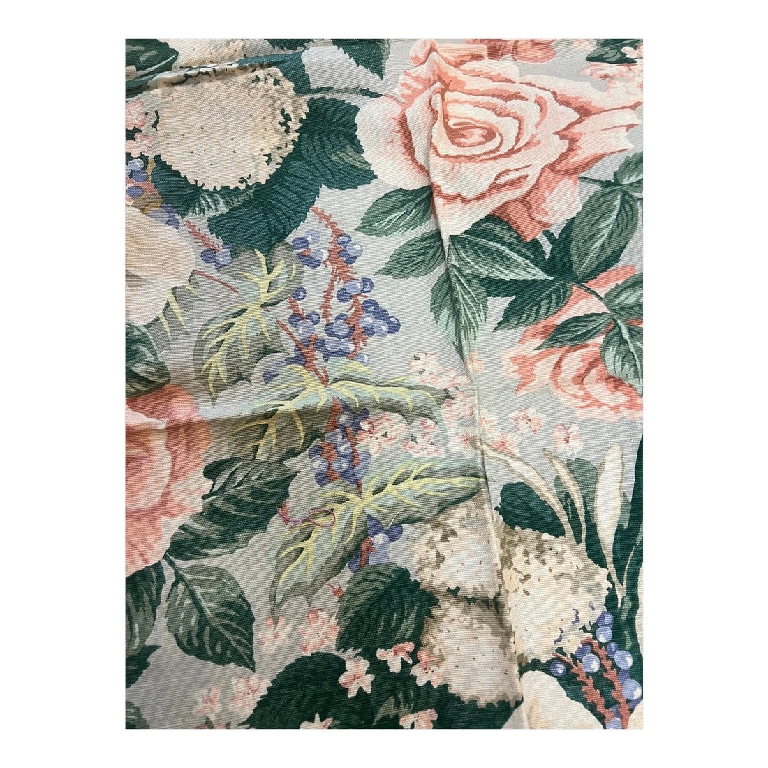 Vintage Brunschwig and Fils Floral Sample (1 of 3)