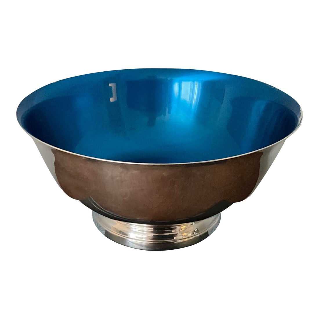 Mid 20th Century Gorham Silver Ep Paul Revere Bowl With Enamel Center (1 of 10)