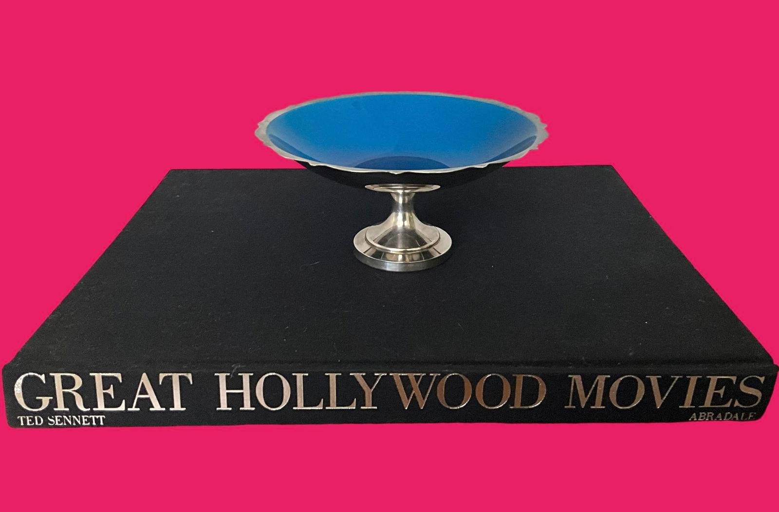 Mid 20th Century Wm a Rogers Compote Dish With Enamel Center - 3