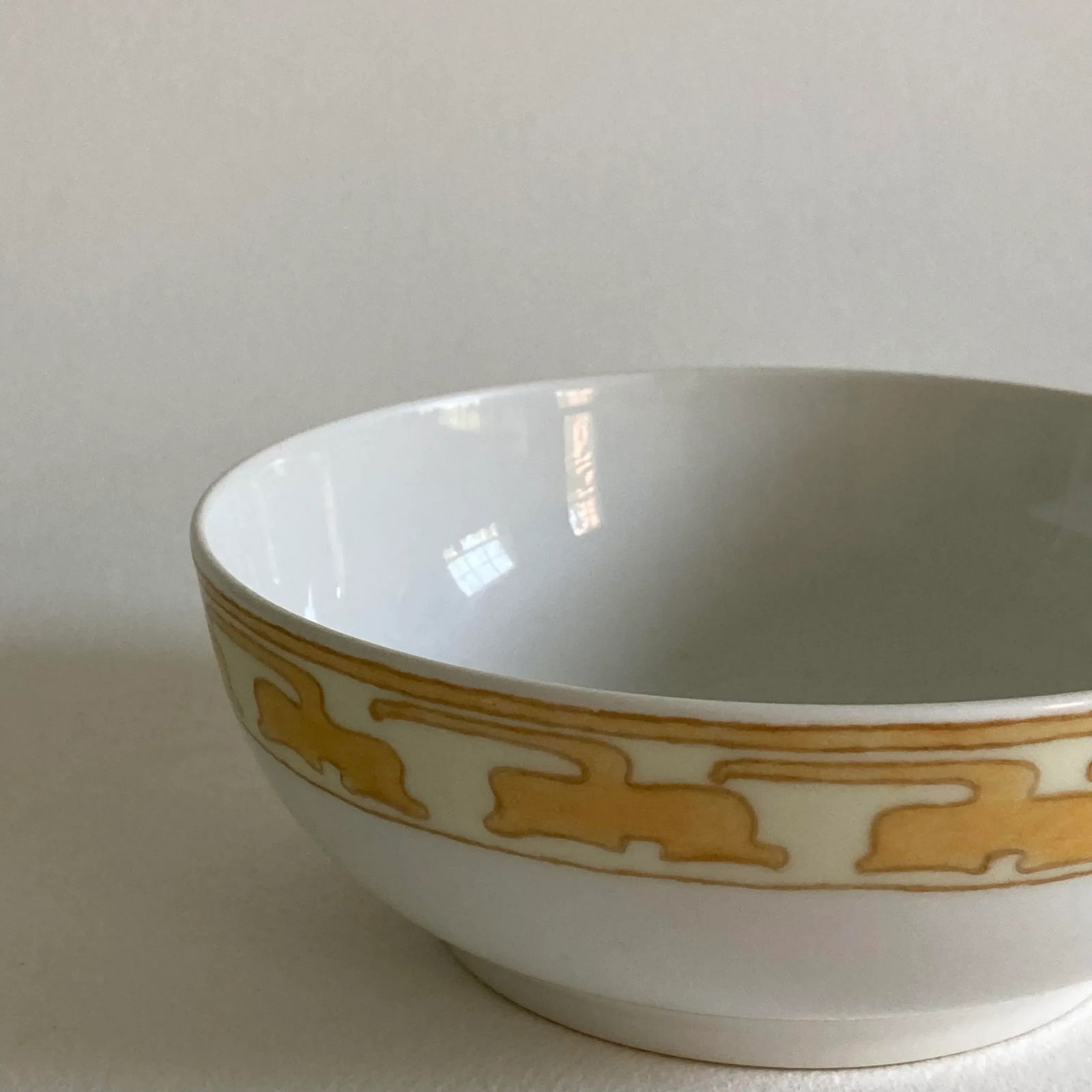 Circa 1905 Tressemanes & Vogt Art Nouveau French Limoges Hand Painted Porcelain Decorative Bowl - 11